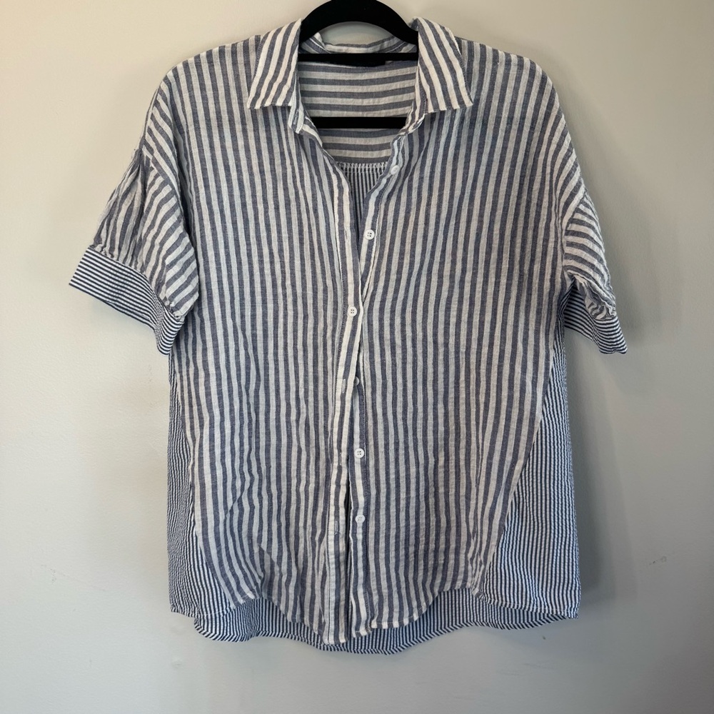 Light 100%‎ Doe and Rae cotton blouse